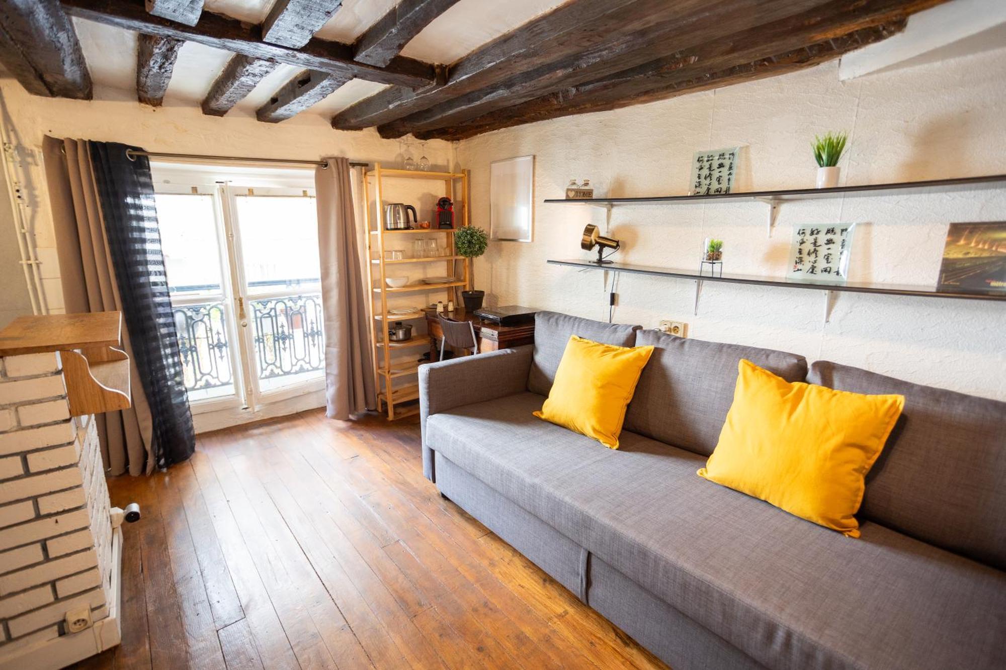 Studio Cosy Romantique En Plein Coeur De Paris Apartman Kültér fotó