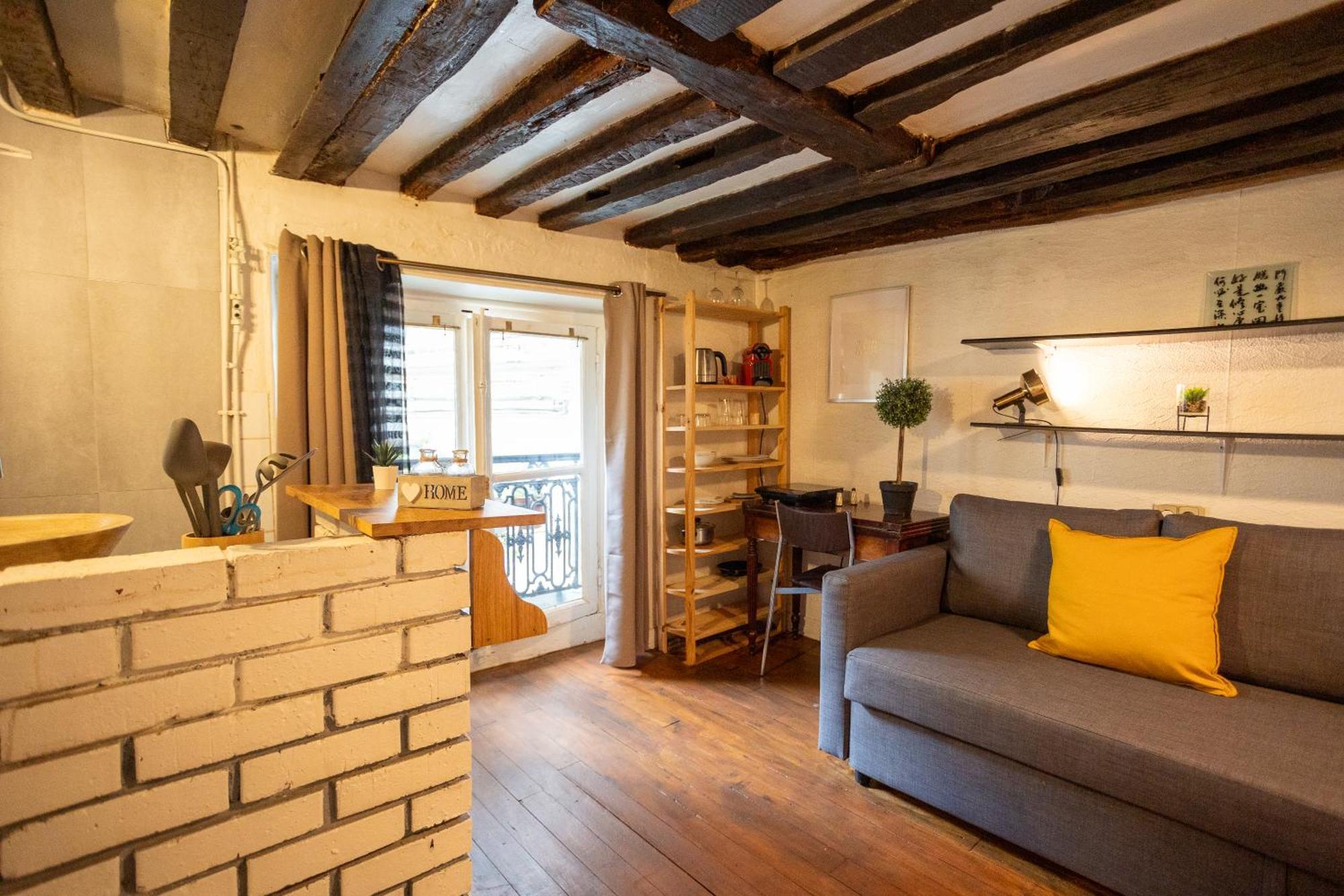 Studio Cosy Romantique En Plein Coeur De Paris Apartman Kültér fotó