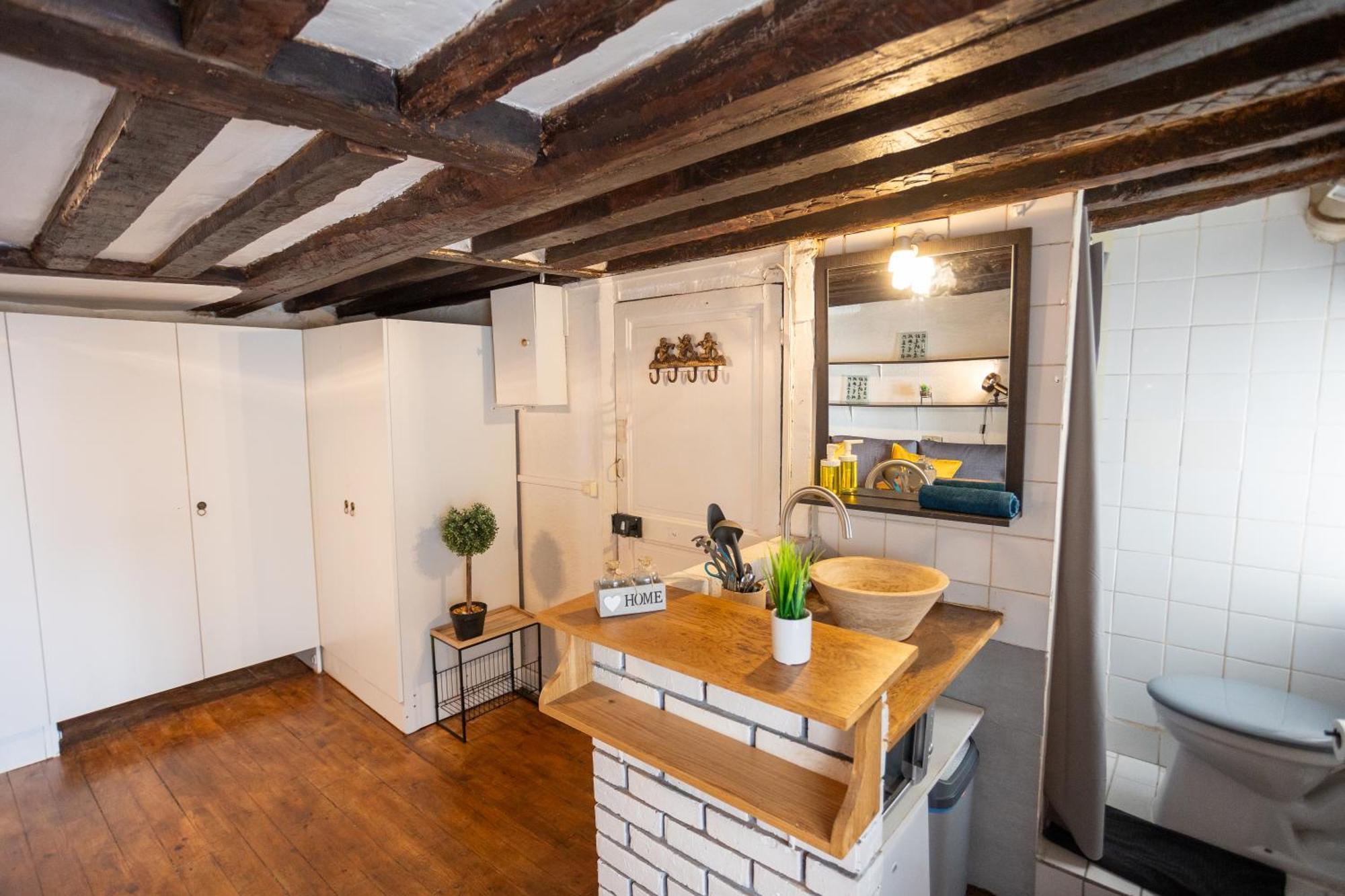 Studio Cosy Romantique En Plein Coeur De Paris Apartman Kültér fotó